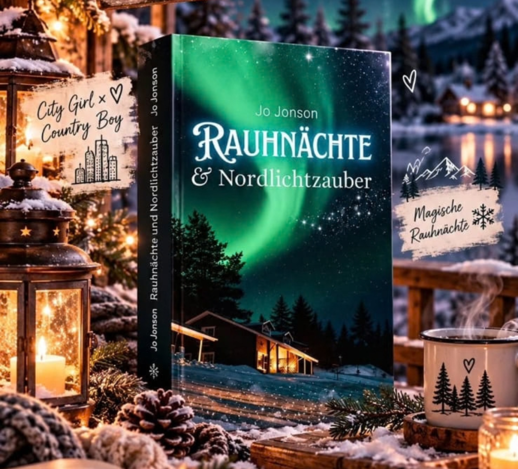 Jo Jonsons neuer Roman "Rauhnächte und Nordlichtzauber" als perfektes Winterbuch